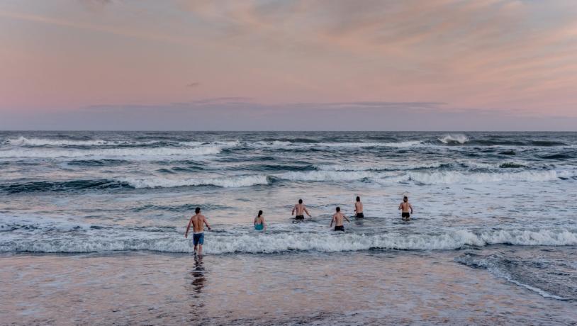 Bagno invernale a Klitmøller
