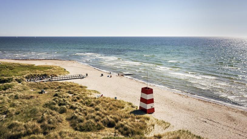 Grenå beach near Aarhus