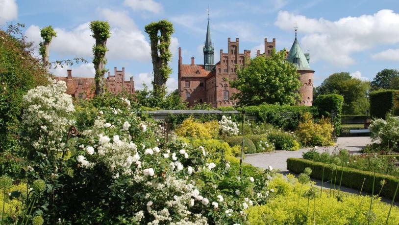 Egeskov garden on Fyn