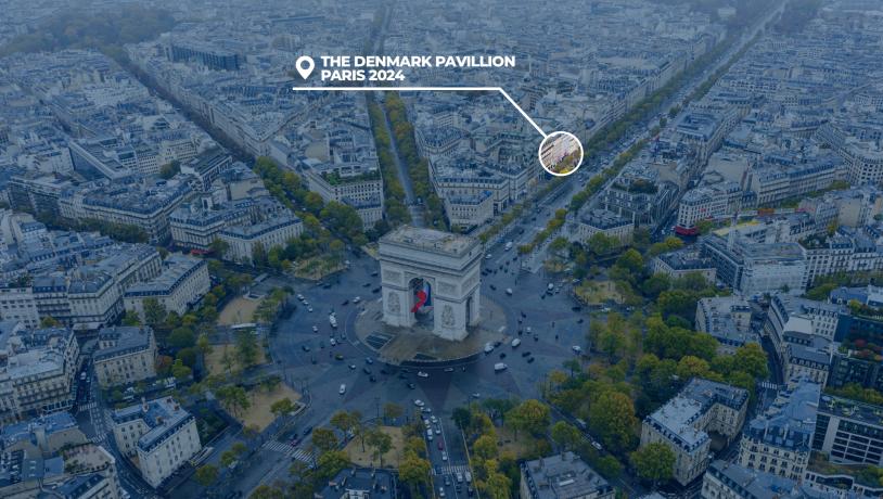 Location of The Denmark Pavilion during 2024 Paris Olympics