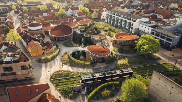 Odense, H.C. Andersens Hus (2021) - Kengo Kuma.