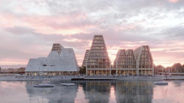 Vandkulturhuset rendering