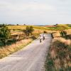 Kids biking in Mols Bjerge National Park, Djursland