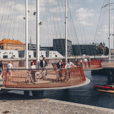 The Circle bridge, Copenaghen