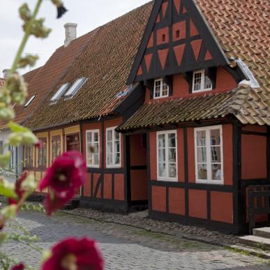 A street in Ærøskøbing, Ærø