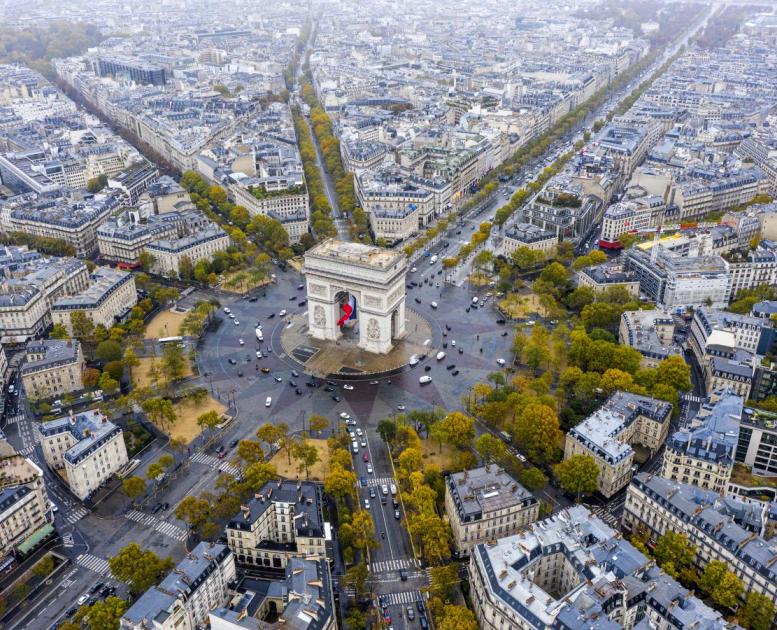 Paris' Arc de Triomphe