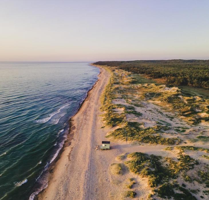 Tisvilde Beach in North Zealand